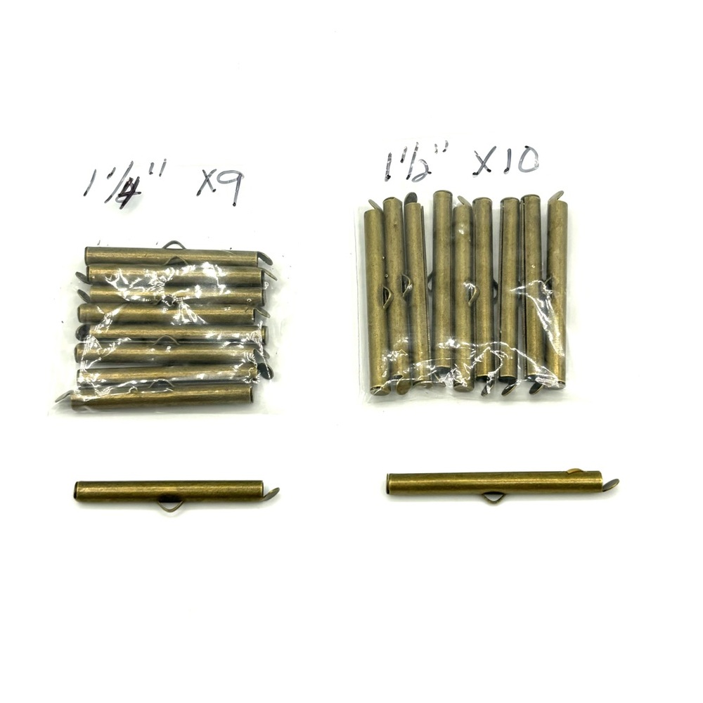 NWOT Slider Clasps for Jewelry Making Bronze